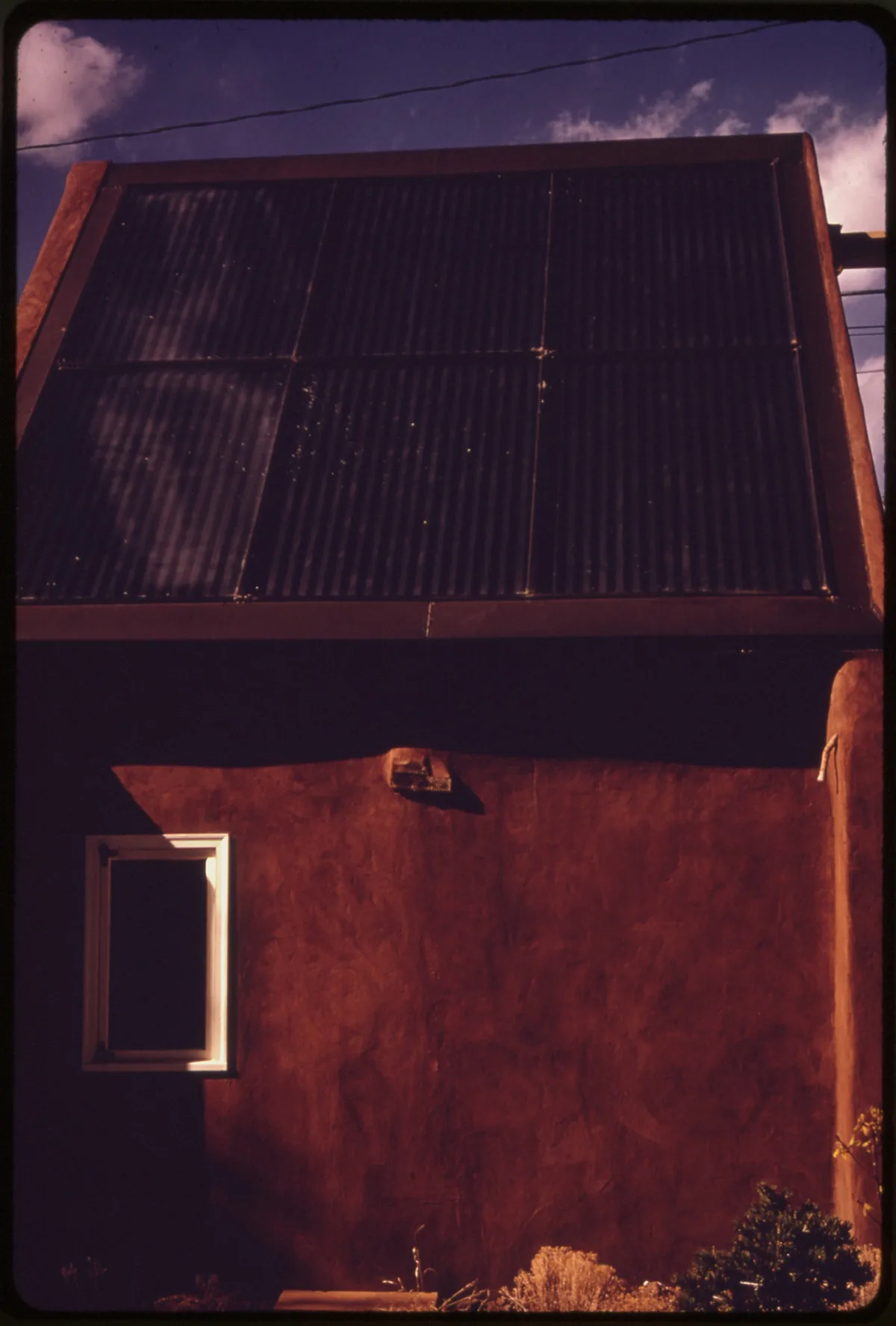 Home services area - Desert home, El Paso style