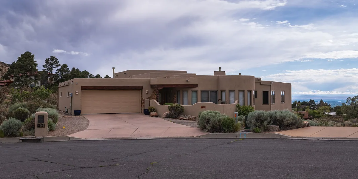 Home services area - Southwest home exterior